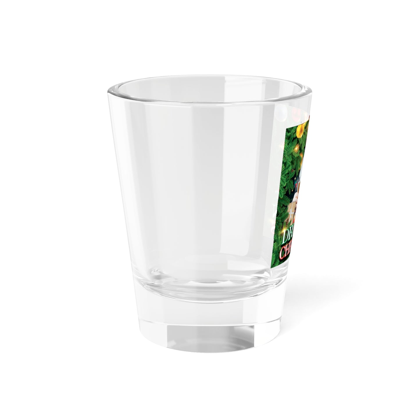 Drunk on Christmas Shot Glass, 1.5oz