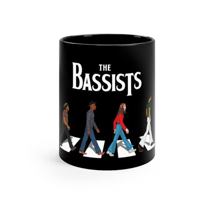 The Bassists Black mug 11oz